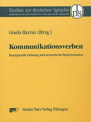 cover image of Kommunikationsverben